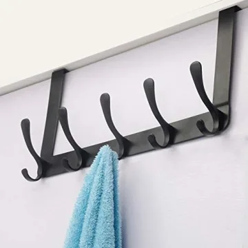 SKOLOO Over The Door Hook Hanger for Clothes and Towels