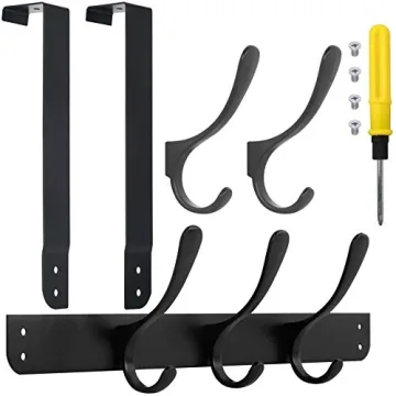 SKOLOO Over The Door Hook Hanger for Clothes and Towels