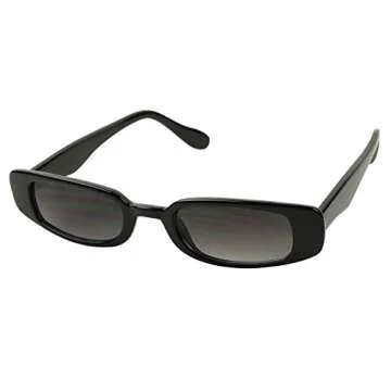 ShadyVEU Slim Classic Rectangular Fashion Sunglasses UV Protection