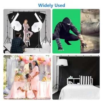 NEEWER Photography Lighting Kit for Home Studio Setup