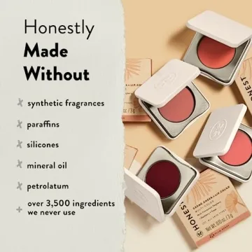Honest Beauty 2-in-1 Creme Blush Lip Color Coral Peach
