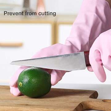 Alimat PluS 3 Pack Latex Free Cleaning Gloves