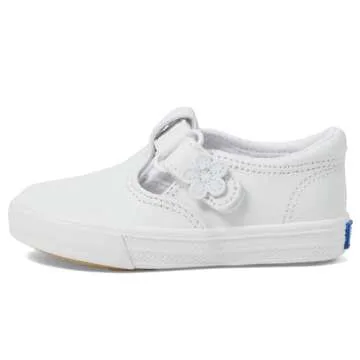 Keds Girls Daphne (Toddler/Little Kid) Sneaker, White, 8