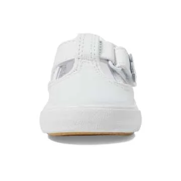 Keds Girls Daphne (Toddler/Little Kid) Sneaker, White, 8