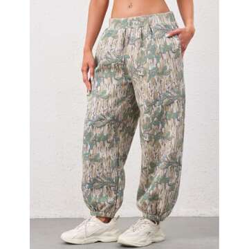 Eutten Women's Baggy Fleece Sweatpants Casual High Waisted Joggers Pants Fitted Sweat Pants with Pockets