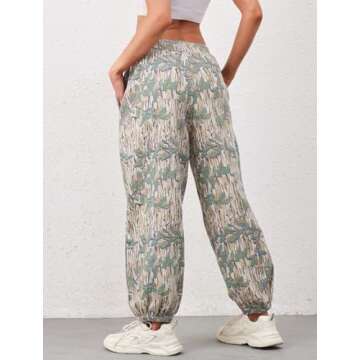 Eutten Women's Baggy Fleece Sweatpants Casual High Waisted Joggers Pants Fitted Sweat Pants with Pockets