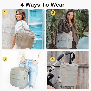 Stylish Miss Fong Diaper Bag Backpack for Modern Parents