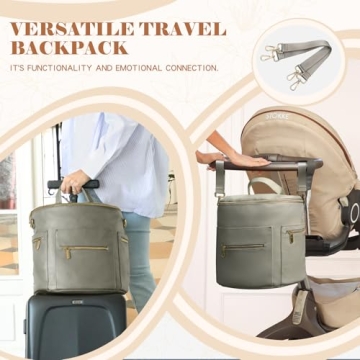 Stylish Miss Fong Diaper Bag Backpack for Modern Parents