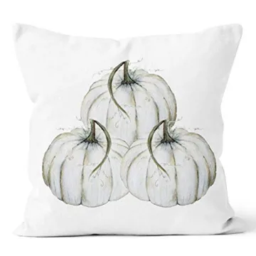 LafyKoly Fall Pumpkin Cushion Covers Set 4 for Autumn