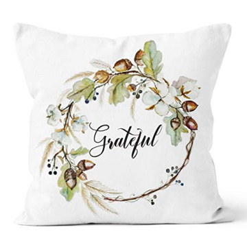 LafyKoly Fall Pumpkin Cushion Covers Set 4 for Autumn