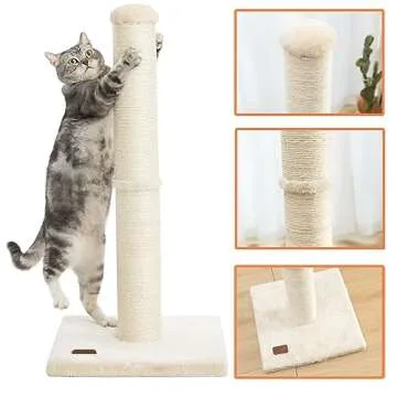 Karolpar 34 inch Cat Scratching Post for All Cats