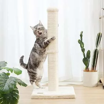 Karolpar 34 inch Cat Scratching Post for All Cats
