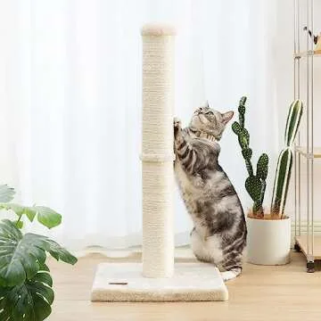 Karolpar 34 inch Cat Scratching Post for All Cats