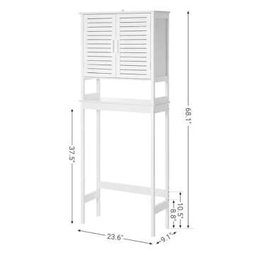 SONGMICS Bathroom Storage Cabinet for Space-Saving Solutions
