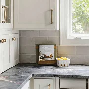 Yanxia Set of 12 Elegant Antique Brass Cabinet Knobs - Classic Round Kitchen Hardware, Vintage Drawer Pulls Sleek Retro Dresser Handles