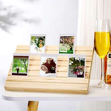 Yookeer Wooden Earring Display Stand for Stylish Organizing