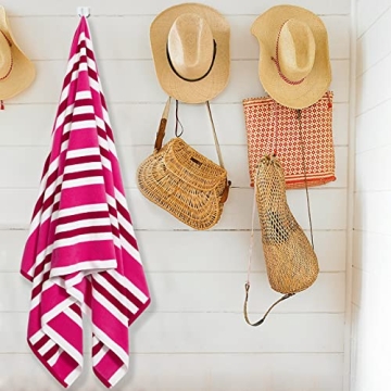 TEQQO Luxury Oversized Quick Dry Soft Cotton Beach Towel