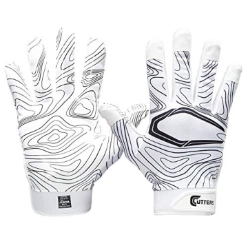CUTTERS Game Day Receiver Gloves - High Performance, Comfortable Fit for Every Player