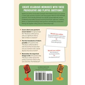 Would You Rather? Questions for Couples: Laugh and Grow Closer with Fun Conversations