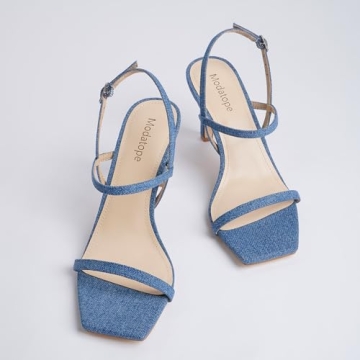 Modatope Elegant Open Toe Strappy High Heel Sandals