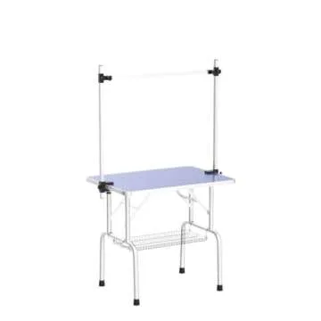 Adjustable Dog Grooming Table for Pet Care and Spa