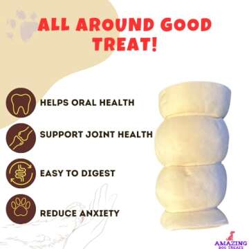 Beef Cheek Rolls - Safe Rawhide Alternative Dog Chews