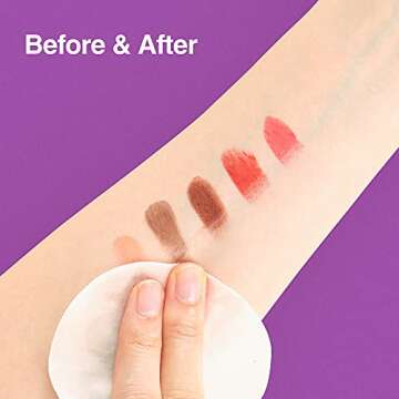 Eggplant Clearing Cleansing Oil Pad 60 pads, Makeup remover pad. Exfoliating. Simple easy quick wipe. Moisturizing cleansing oil pad