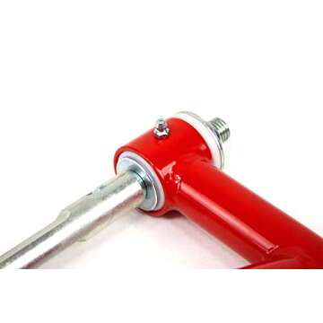 UMI Performance 303133-1-R GM G-Body Upper and Lower Front Control Arm Kit Std. Upper Ball Joint -Red