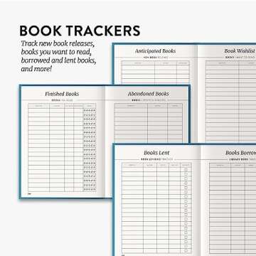 Reading Journal for Book Lovers - Track Habits & Reflect