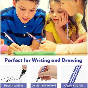 Patriotic Independence Day Ballpoint Supplies