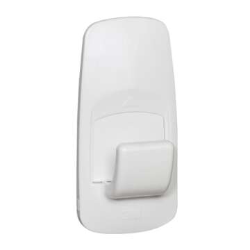 Command Jumbo Utility Hooks, Holds up to 7.5 lb, 1 Wall Hooks and 4 Command Strips, Damage Free Hang...