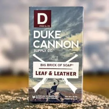 Duke Cannon Big Brick of Soap - Premium Leaf & Leather