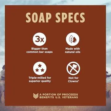 Duke Cannon Big Brick of Soap - Premium Leaf & Leather