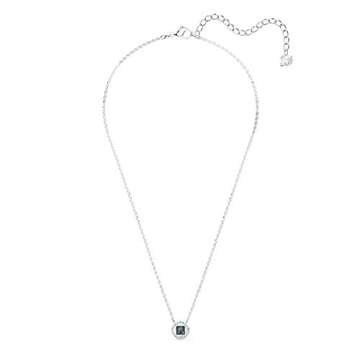 Swarovski Necklace Set with Mixed Metal Finish Chains, Clear and Colored Crystals, an Amazon Exclusive