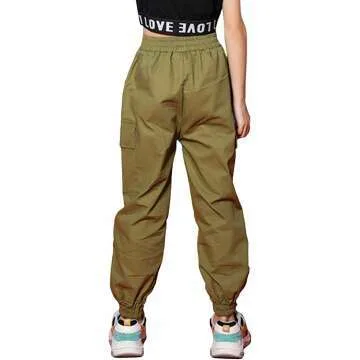 Cotton Jogger Cargo Pants for Kids - Street Style
