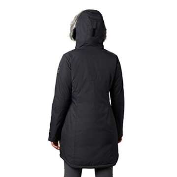 Columbia Women's Suttle Mountain Long Insulated Jacket, Black, X-Large