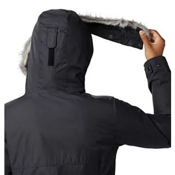 Columbia Women's Suttle Mountain Long Insulated Jacket, Black, X-Large