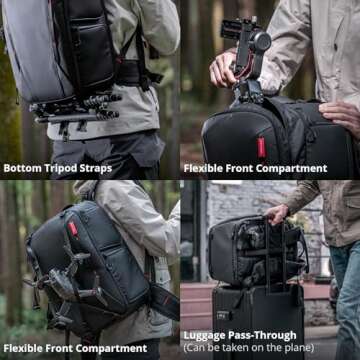 PGYTECH OneMo 2 45L Camera Backpack - Durable & Ergonomic