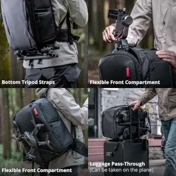 PGYTECH OneMo 2 45L Camera Backpack - Durable & Ergonomic
