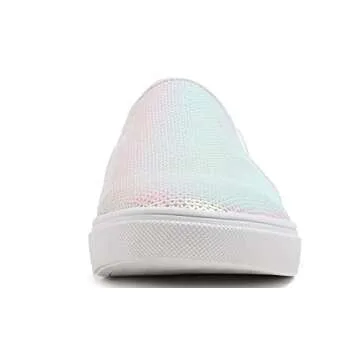 Sparkling FEVERSOLE Women's Slip-On Sequin Sneakers 6M