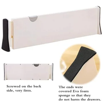 Buy Ormeli Expandable Drawer Dividers for Ultimate Organization