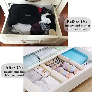 Buy Ormeli Expandable Drawer Dividers for Ultimate Organization