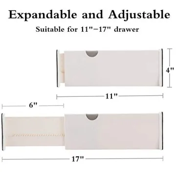 Buy Ormeli Expandable Drawer Dividers for Ultimate Organization