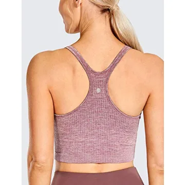 CRZ YOGA Seamless Sports Bra for Ultimate Comfort