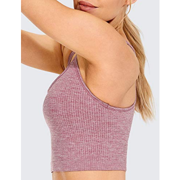 CRZ YOGA Seamless Sports Bra for Ultimate Comfort