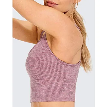 CRZ YOGA Seamless Sports Bra for Ultimate Comfort