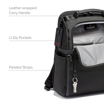 TUMI Alpha Slim Brief Pack - Stylish Travel Laptop Backpack