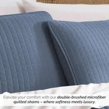 Southshore Fine Linens Quilted Pillow Sham Covers