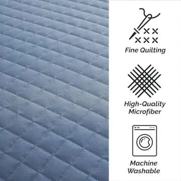 Southshore Fine Linens Quilted Pillow Sham Covers