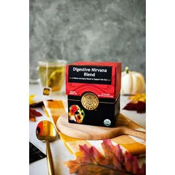 Buddha Teas Organic Digestive Nirvana Blend Herbal Tea 18 Bags